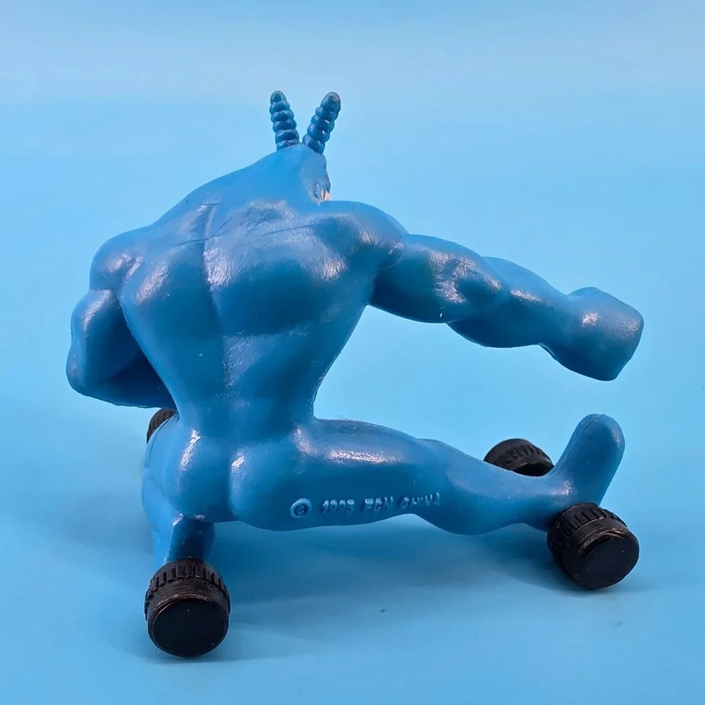 Vintage‎ 1995 The Tick Animated Series Burger King Promo Rolling Action Figure